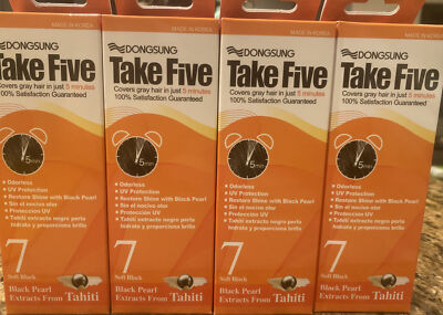 Dongsung Take Five #7 soft black 4 Pack.
