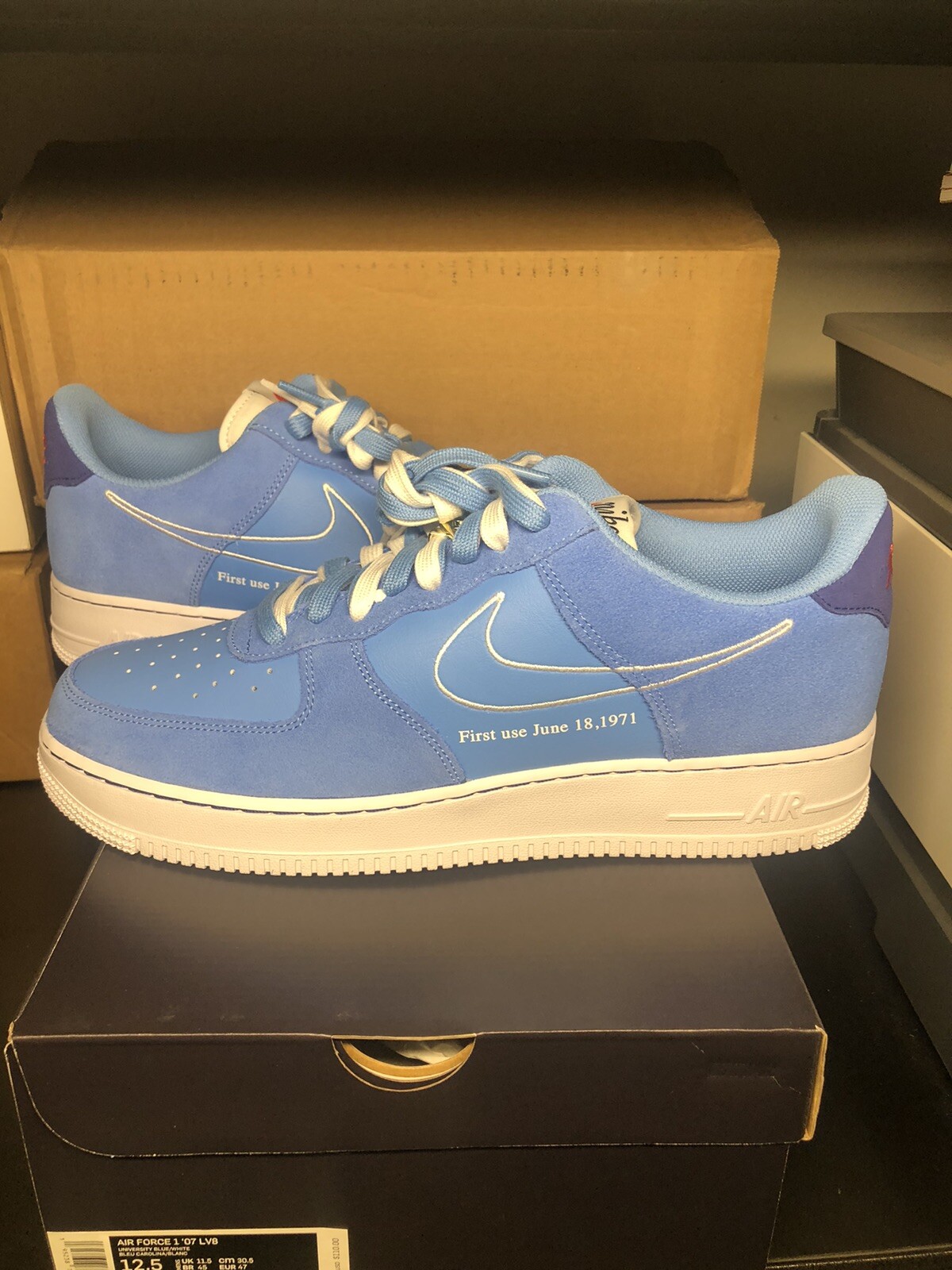 air force 1 lv8 first use