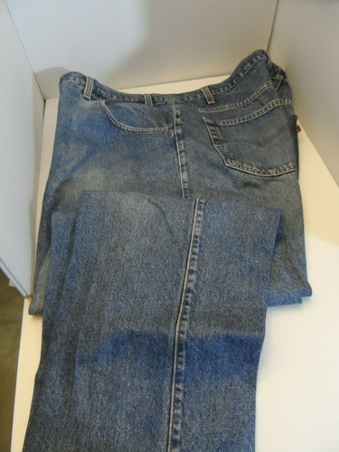 LEVI’S Strauss Men's 545 Signature Jeans Loose Fit Lt. Blue Made in USA - 46x32 - Picture 2 of 10