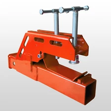 Vijay 2" Clamp On Receiver Hitch Trailer Tractor Bucket Mount Adapter