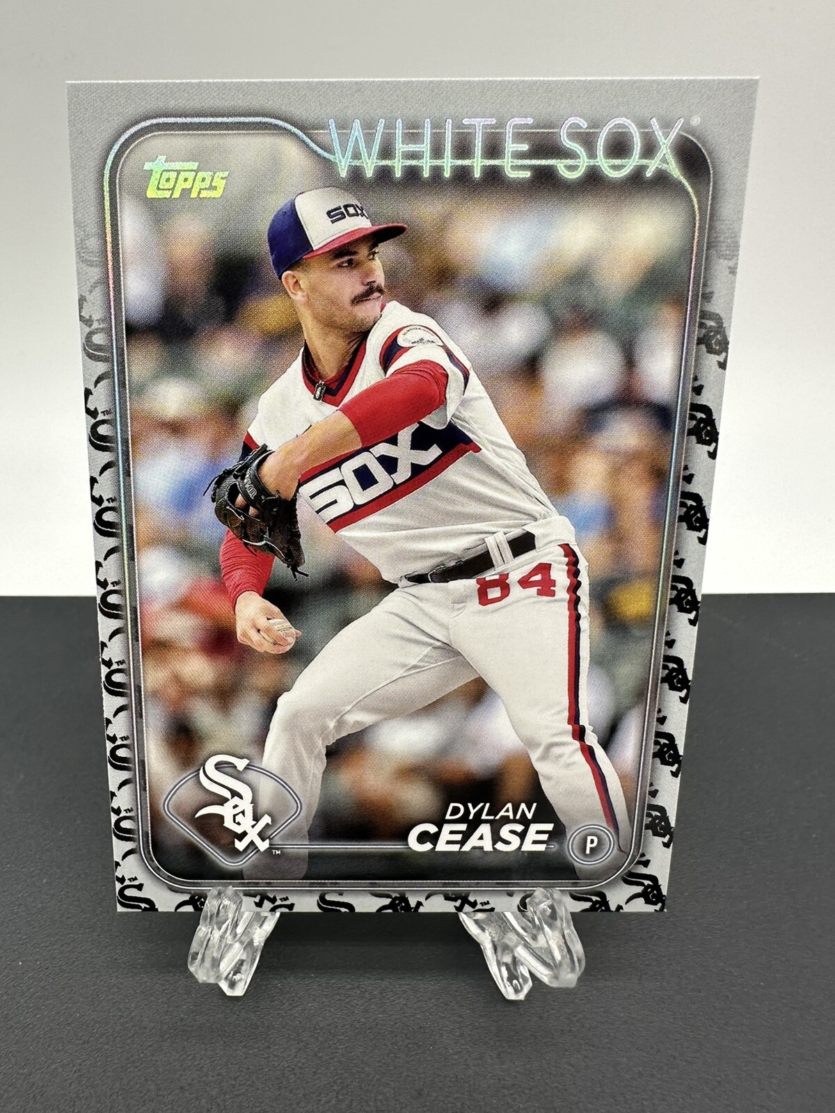 2024 Topps Series 1 Team Color Variation Dylan Cease #40 Chicago White Sox