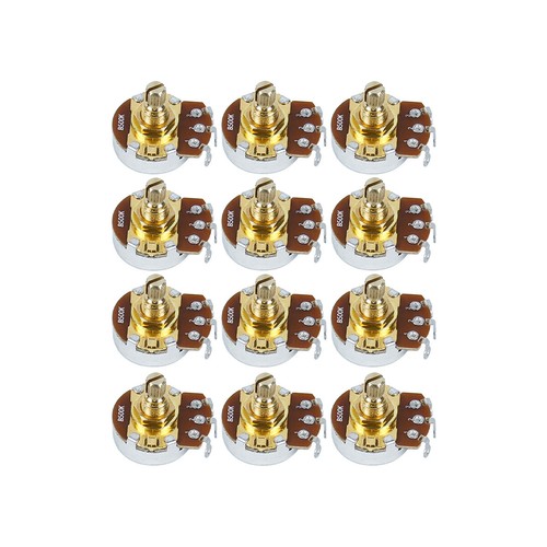 Bajo de guitarra FLEOR 12 piezas A/B 250/500K potenciómetros cobre tamaño completo eje corto - Imagen 19 de 27