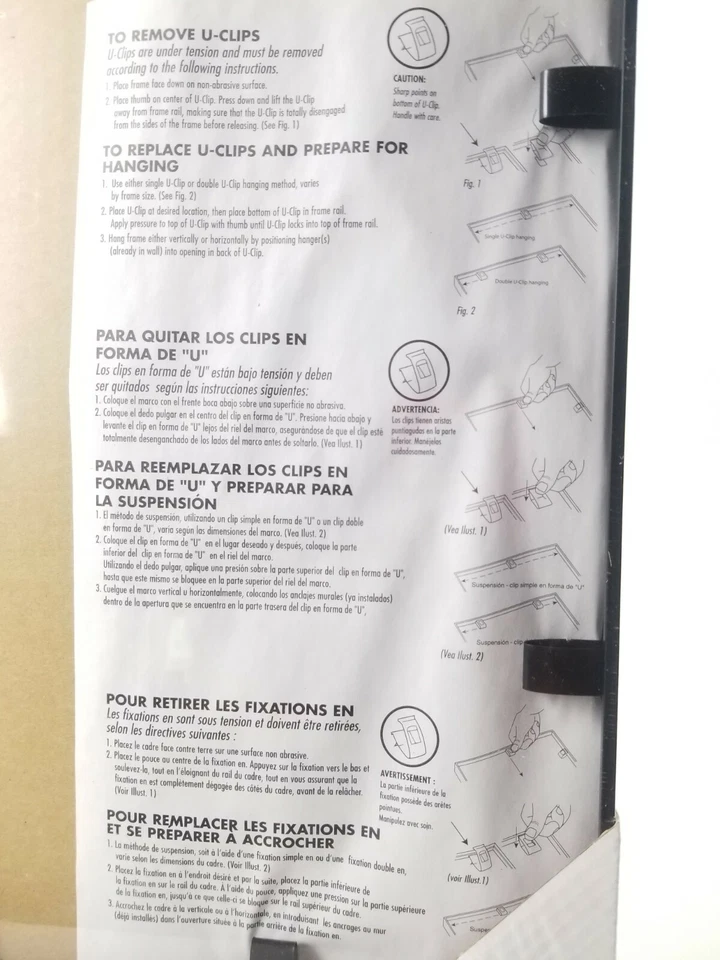 Marco MCS Negro Clásico Metal 11" x 14" con Apertura de Alfombrilla de 8x10 Pulgadas - 471999 Foto 3 de 4