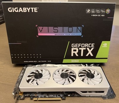 Gigabyte GeForce RTX 3060 Vision OC 12g Graphics Card 12GB