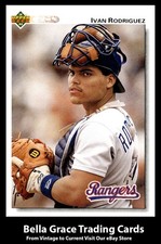 1992 Upper Deck Ivan Rodriguez #245 Texas Rangers