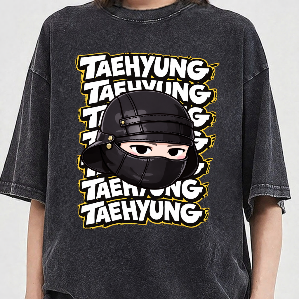 BTS V TAEHYUNG CHIBI T-SHIRT SWIM ARIRANG CONCERT ARMY OUTFIT