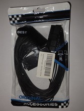 1FT Dual PSU Power Supply 24 Pin Adapter Cable, 18AWG, ATX Motherboard Link