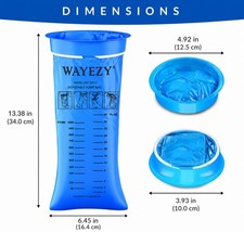 50 Pack Disposable Emesis Bags 1000ml Vomit Bags Wholesale for Sale