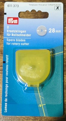 Prym Ersatzklingen für Mini-Rotationsschneider. 28mm