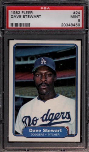 1982 Dave Stewart #24
