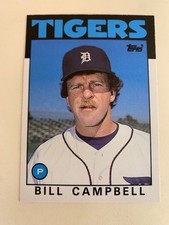 1986 Topps Traded #17T Bill Campbell - NM