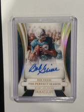 2025 Panini Immaculate Bob Griese Moments Auto /49 SSP Dolphins