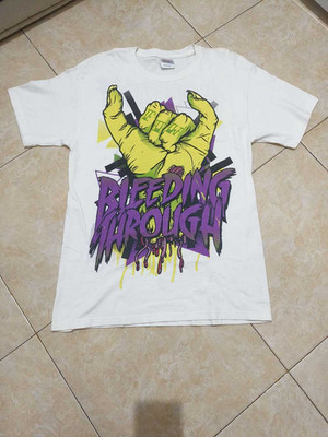 Band Tees Bleeding Through All Sizes S-5XL Shirt For Men and Women TD1296
