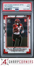 2020 DONRUSS OPTIC ELITE SERIES ROOKIES #TH TEE HIGGINS RC PSA 9