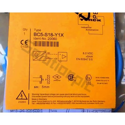   BC5-S18-Y1X Capacitive Sensor Embeddable 5mm Range 18mm(1PCS New in Box) *le