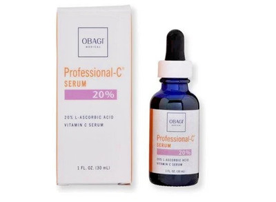 Obagi Professional-C Serum 20% Vitamin C (L-Ascorbic Acid) 1 fl oz / 30 mL New
