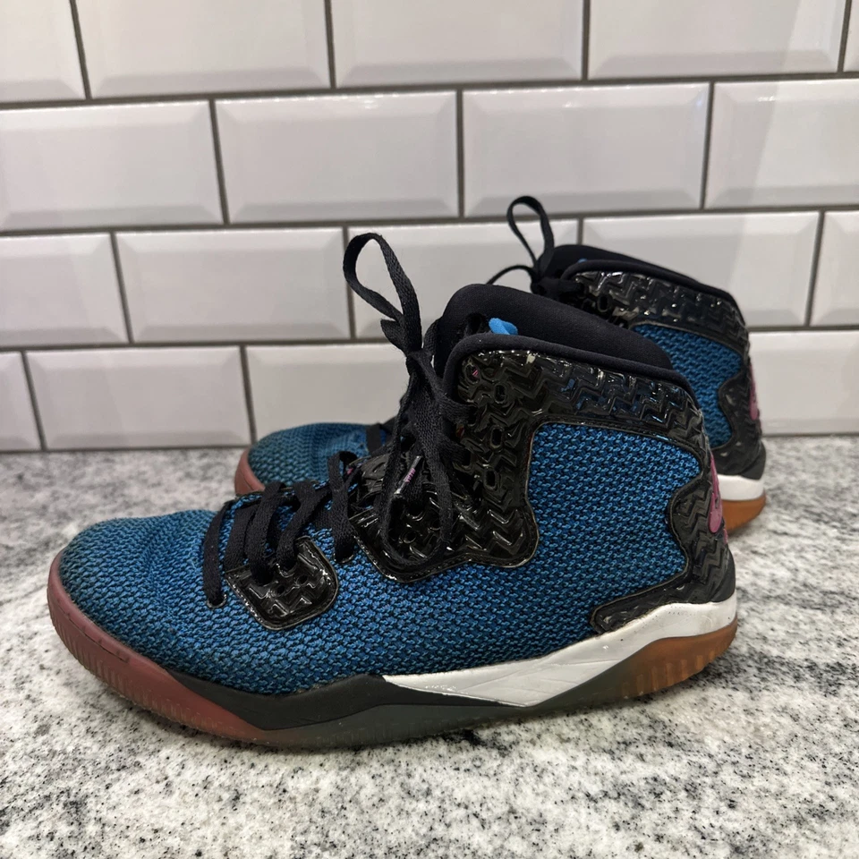Nike Air Jordan Spike Forty Hombres 10 Ya-Dig 2015 Rosa Azul Tenis Zapato Calle Foto 3 de 4