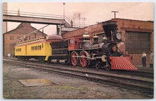 The General Locomotive at Norfolk & Western Roanoke Shops Postcard