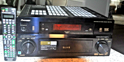 Pioneer Elite VSX 72TXV 7.1 Channel 130 Watt Receiver Bundle with