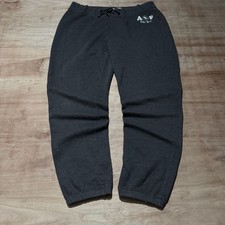 Abercrombie  Fitch A F New York Sweatpants Black Medium 2000s