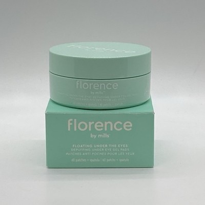 FLORENCE by MILLS Floating Under Eyes Depuffing Gel Pads New in Box 60 Patches