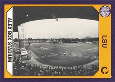 Alex Box Stadium LSU 1990 Collegiate Collection #81 Baseball Card