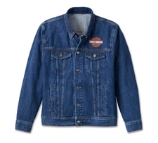 Harley-Davidson Men's Denim Jacket, Blue - 99028-23VM