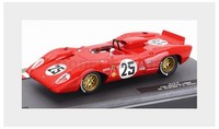 Edicola ABFRT013 Ferrari 312P 3.0L Spider Team Sefac N 25 2Nd 12H Sebring 1969