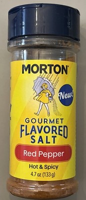 Morton Flavored Salt Red Pepper - Hot & Spicy
