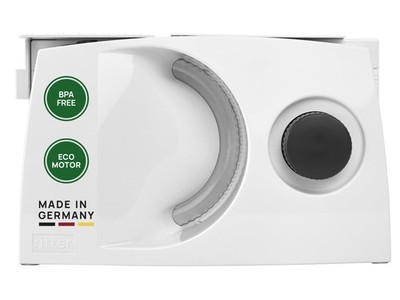 Ritter markant 05 Allesschneider Brotschneidemaschine klappbar weiß 65 Watt