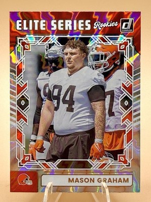 2025 Donruss #ESR-MGM Mason Graham Cleveland Browns Elite Series Rookies