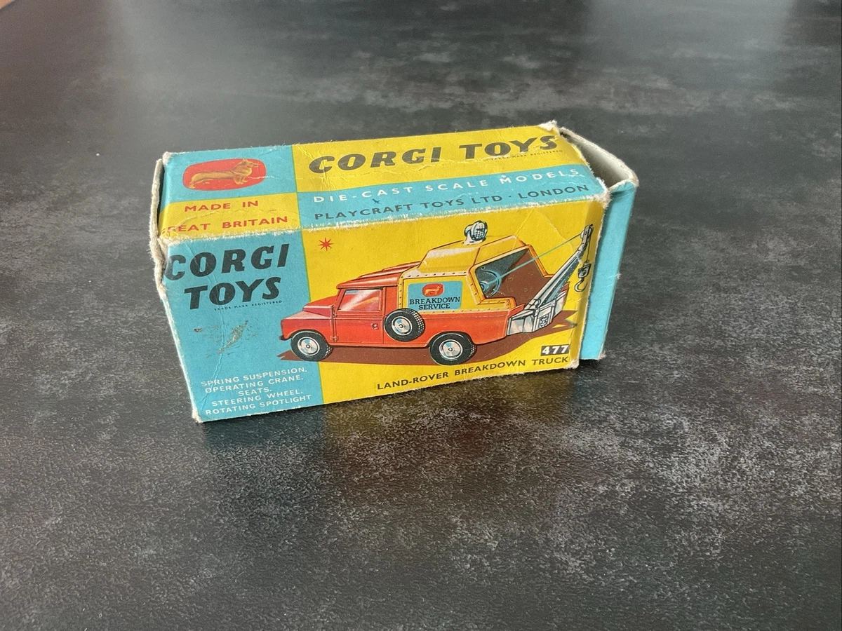 Corgi Toys Code 3 – Land Rover 109 Pick Up Pompiers, 1/43, Artisanal