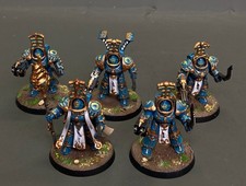 Warhammer 40K Thousand Sons Scarab Occult Terminators Pro Painted 5 Miniatures
