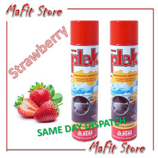 2 x PLAK STRAWBERRY dashboard cockpit plastics polish Car Van Made Italy ATAS