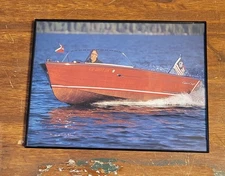 1959  CHRIS CRAFT CONTINENTAL framed Photo Wall or Desktop Display 