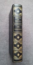 Les Trophées José-Maria de Hérédia belle reliure Lemerre 1942 poésie littérature