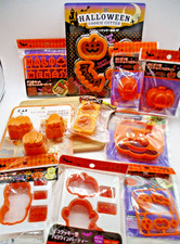 New Halloween 10 packs  Bento Lunch box Decoration Food   mold set