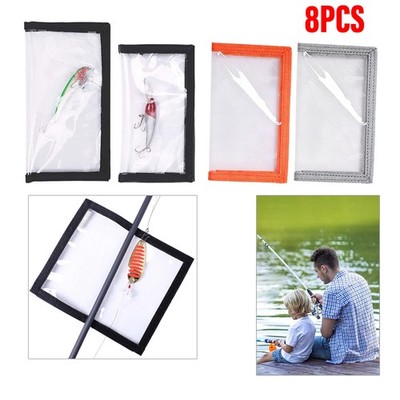 Fishing Lure Wraps includes lure cover, lure protector,Lure Cover Jacket  8PCS