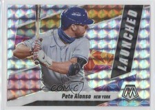 2021 Panini Mosaic Launched Mosaic Prizm Pete Alonso #L1 01wi