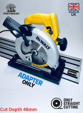 Guide Rail Adapter for DeWalt DWE560/K/GB/LX Dewalt Excel Powertec Rail Tracks