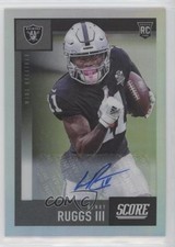2020 Chronicles Score Update Rookies Signatures 67/75 Henry Ruggs III Auto 0sv5
