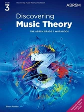Discovering Music Theory, The ABRSM Grade 3 Workbook (Sheet Music)