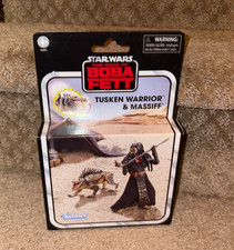 Star Wars Vintage Collection Tusken Warrior & Massiff Book of Boba Fett 3.75
