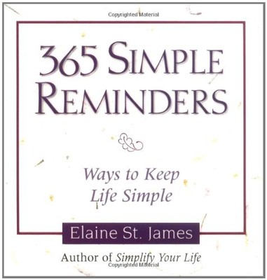 365 Simple Reminders: Ways to Keep ..., St. James, Elai