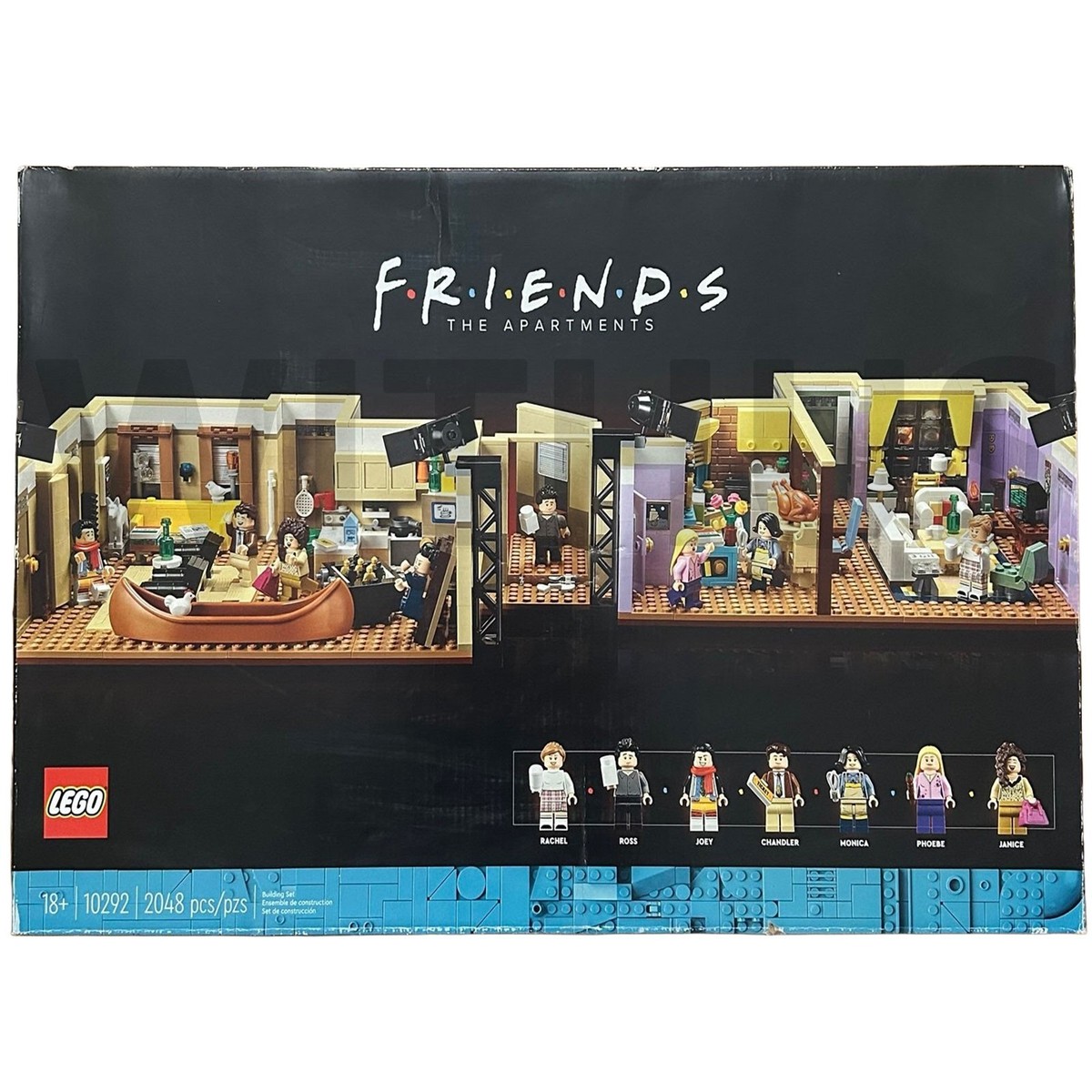 LEGO 10292 Friends Apartment Set 2048 Pieces/ Brand New Sealed