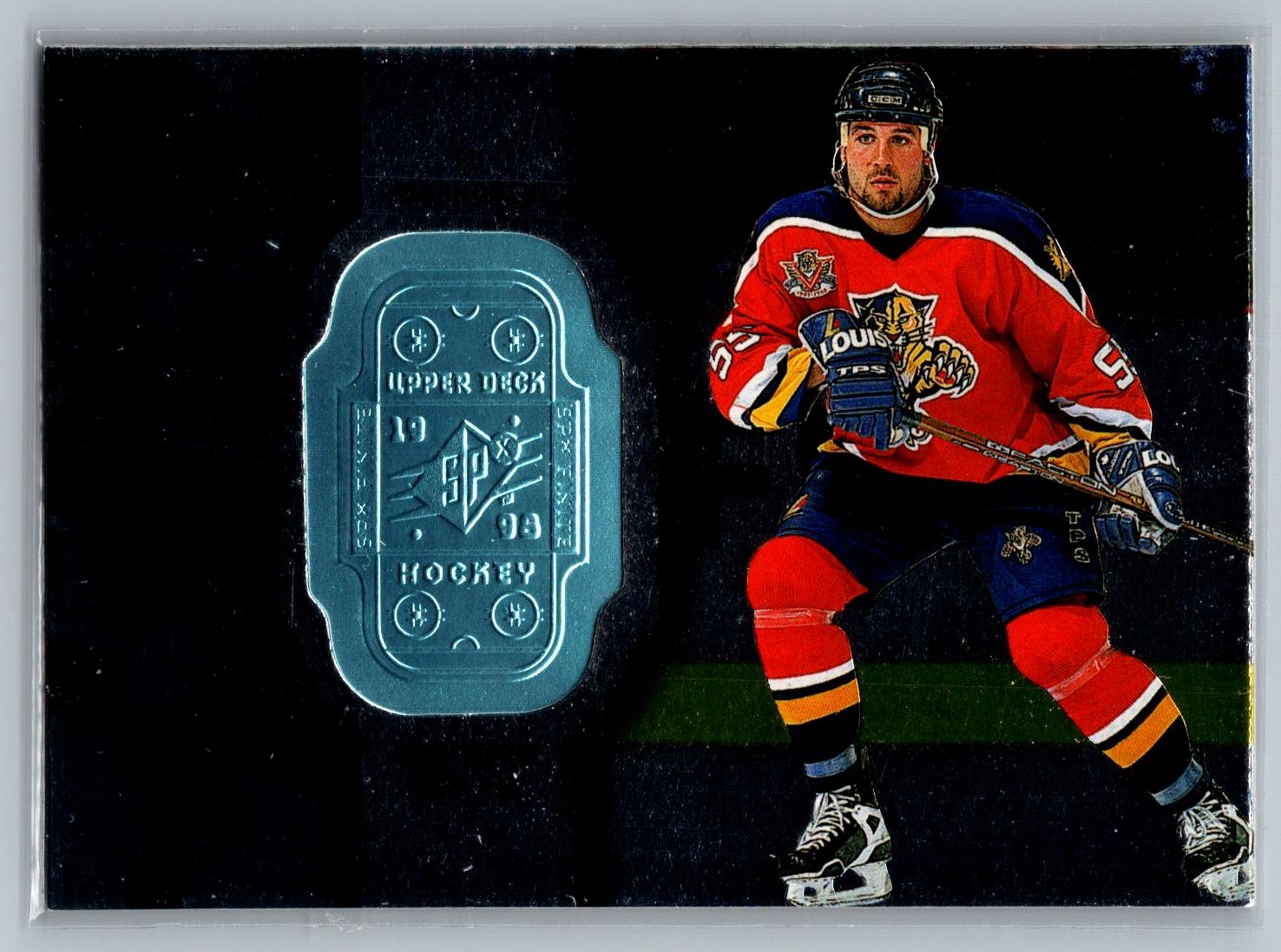 1998-99 SPx Finite #39 Ed Jovanovski Florida Panthers SN