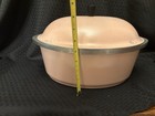 Vintage Club Aluminum Pink Oval Roaster & Lid, 6 Qt Dutch Oven Cookware — photo 3