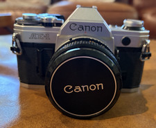 Canon AE-1 35 mm SLR Camera with 50mm 1:1.8 Lens