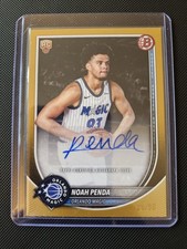 2025-26 Bowman Rookie Gold Auto Noah Penda /50 Magic #RVA-NP