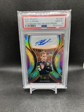 2024 Select Nascar Jeff Burton Legendary Signatures Tie Dye Prizms /25 #LS-JBT
